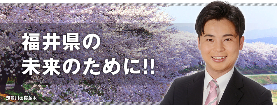 福井市議会議員 福野だいすけ公式ホームページ「福井県の未来のために！！」：ふくのだいすけの顔